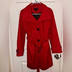 Red Worthington Coat size S.